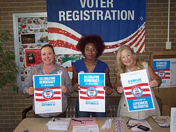 UWG Political Science Department Hosts Voter Registration Drive 