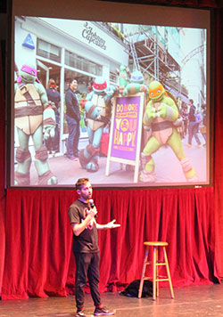 Johnny “Cupcakes” Wows the Crowd at BB&T Lecture