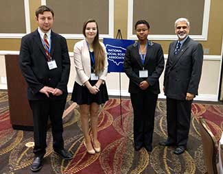 UWG Students Win National Social Science Association Award 