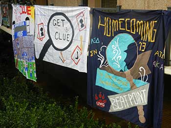 Homecoming Banner Contest Celebrates Theme
