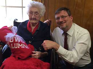 Celebrating UWG's Oldest Alum 