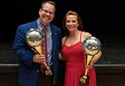 Dr. Kyle Marrero and Dance Pro Kelly Bell Crowned Local Dancing With the Stars Champs