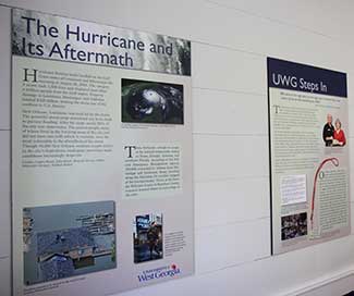 UWG Exhibit “Safe Haven: Responding to Hurricane Katrina” Open to Public