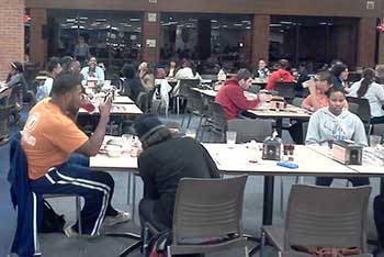 Midnight Breakfast Provides a Deserved Break for UWG Students 