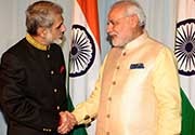 President Emeritus Sethna Meets Indian Prime Minister, Ambassador