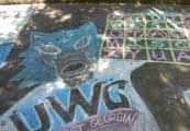 Sidewalk Chalk Contest Draws on “Get a Clue. Go West!”