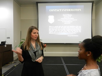 Special Agent Enlightens Students on Realities of Human Trafficking 