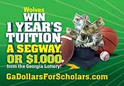 Georgia Lottery to Give $1,000 Scholarship at UWG Men’s Basketball Games