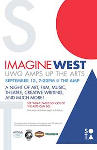 Imagine West to Showcase the Talent and Artwork of UWG Students