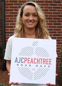 Vote Today for UWG Finalist in Peachtree Road Race T-shirt Contest 