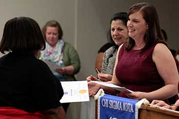 Chi Sigma Iota's Gamma Zeta Chapter Inducts New Members