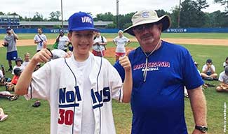 Wolves Baseball Helps Host Sertoma Baseball Camp 