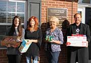 Honors Students Collect Nearly 400 Canned Goods for Local Shelter