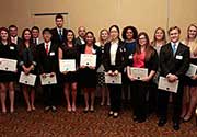Business Students Recognized, Inducted into Honor Society
