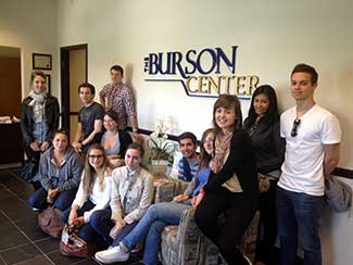 This summer, 12 French students from the France Business School studied abroad and took courses at the Richards College of Business at the University of West Georgia.
