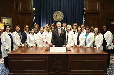 UWG Nursing Students Advocate at State Capitol